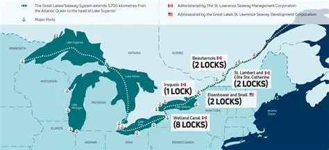 Access to the ocean and the Great Lakes