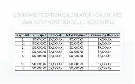 Accurate Loan Calculations