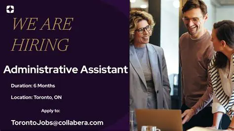 Administrative Assistant Jobs in Toronto, Ontario: Your Guide to Landing the Perfect Role