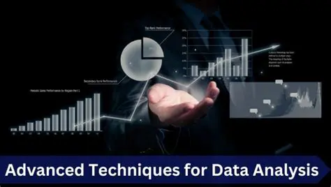 Advanced data analysis techniques