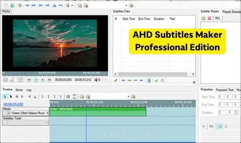 AHD Subtitles Maker Professional