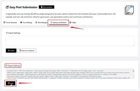 Allowing users to export their data