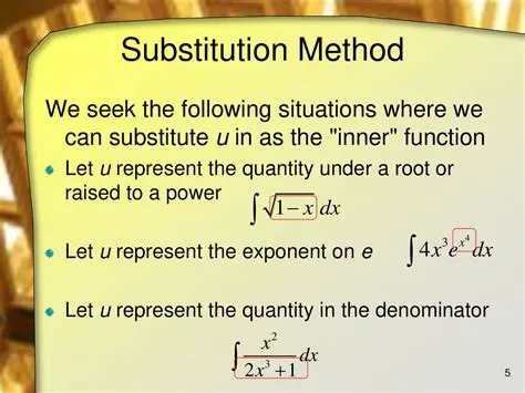 Amplification and Substitution Techniques