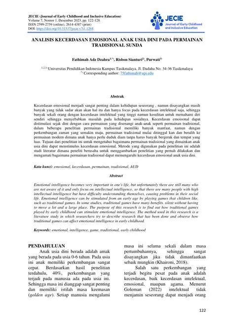 Analisis Kecerdasan Emosional