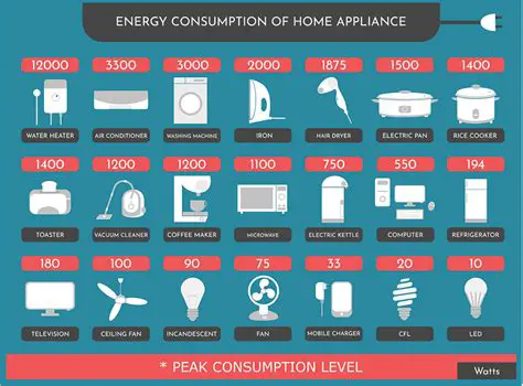 Appliance Usage Comparison