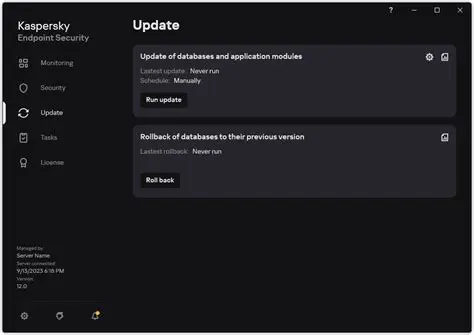 Application List and Update