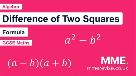 Applying the Difference of Squares Formula to the Given Expression