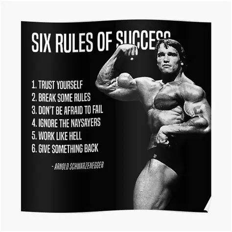 Arnold Schwarzenegger's Blueprint for Success: The 7 Rules to Dominate Any Field