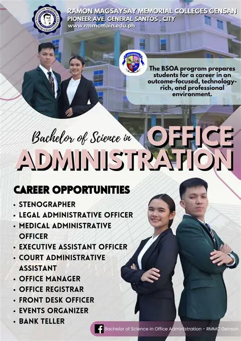 Unlocking Your Future: Possible Career Paths with a Bachelor of Science in Office Administration