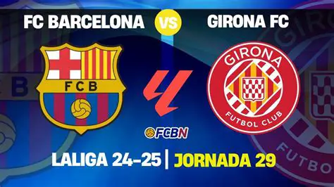 Barcelona vs Girona: Un Duel Català Emocionant per al Futbol Espanyol