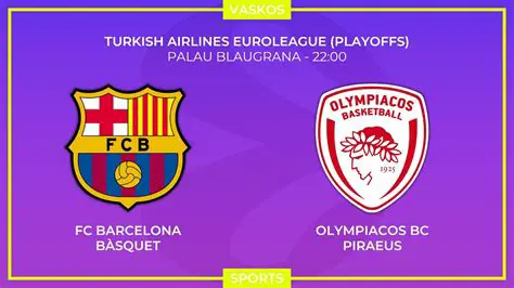 Barcelona vs Olympiacos: A EuroLeague Epic of Grit and Grandeur