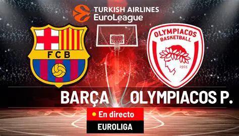 Barcelona Defeats Olympiacos in Thrilling EuroLeague Showdown