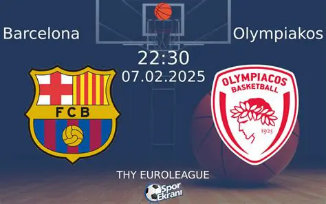 Barcelona vs. Olympiakos: Ennakko, analyysi ja ottelun merkitys Euroopan Koripallossa