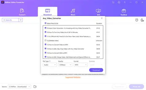 Batch Video and Audio Conversion