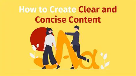 Benefits of Clear and Concise Language