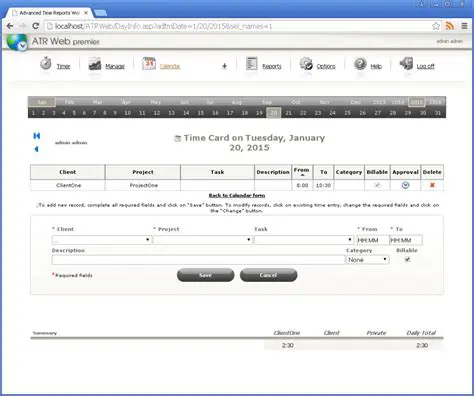 Benefits of Using Advanced Time Reports Web