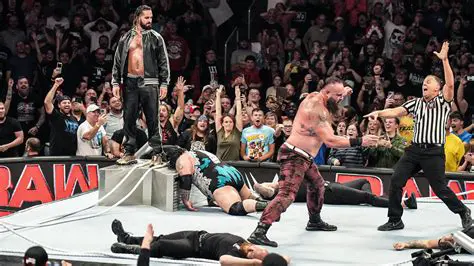 Braun Strowman & Seth Rollins Unleash Fury Against The OC: A WWE Showdown to Remember