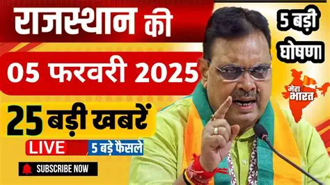 Breaking News Rajasthan Live: Latest Updates & Essential Information