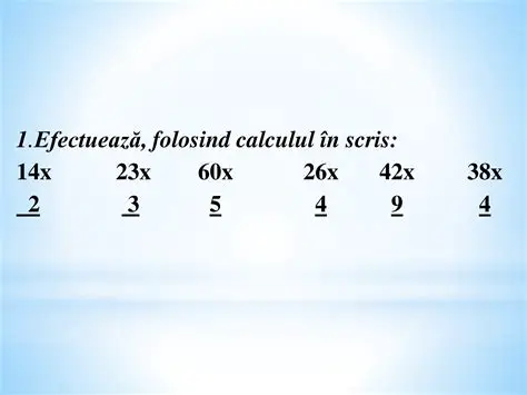 Calcularea celorlalte numere
