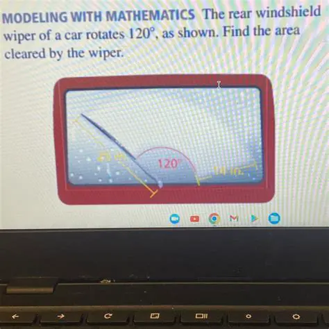 Calculating the Area Swept by the Wiper