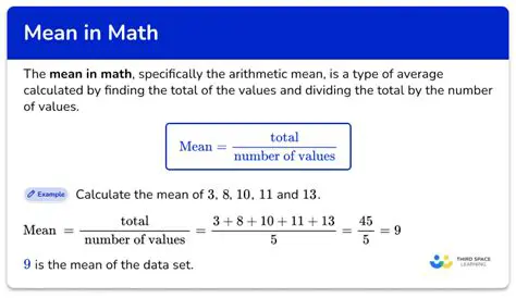 Calculating the Mean for Set A
