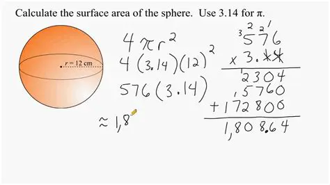 Calculating the Surface Area of a Sphere with a Radius of 15 Units