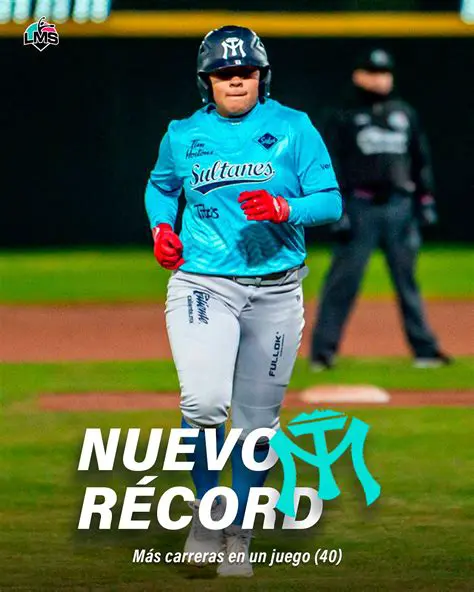 Carreras anotadas en cada juego