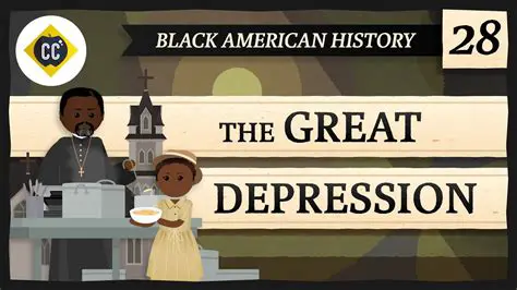 Challenges Faced by African Americans During the Depression