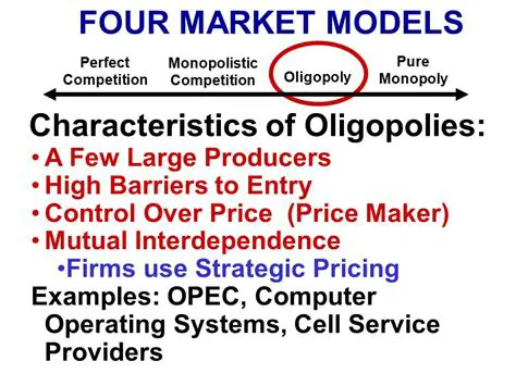 Characteristics of Oligopolies