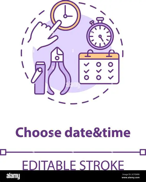 Choose Date and Time Options