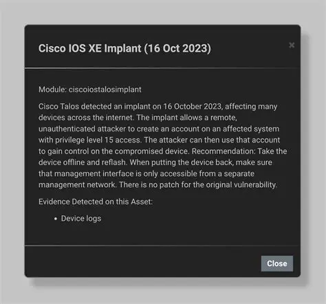Cisco IOS XE: Breaking News, Updates, and Security Advisories