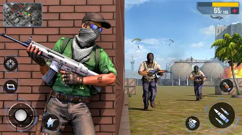 Classic shooter action gameplay
