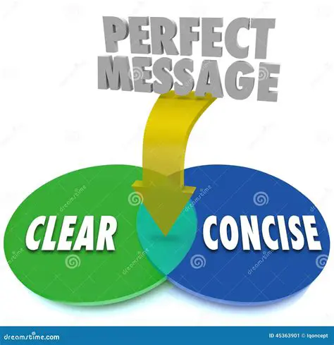 Clear and concise error message