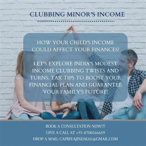 Clubbing of Minor Income under various heads