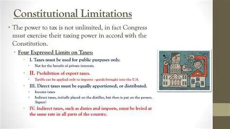 Constitutional Limitations