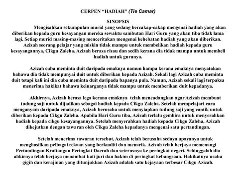 Contoh Awalan Cerpen yang Baik