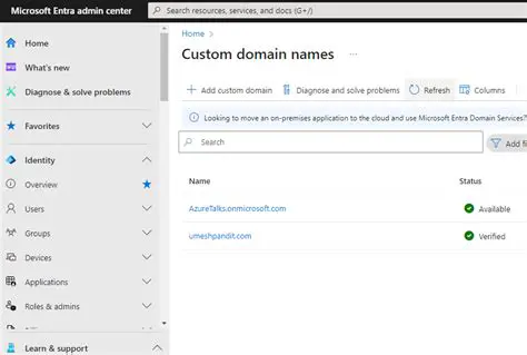 Custom Domain Name Creation