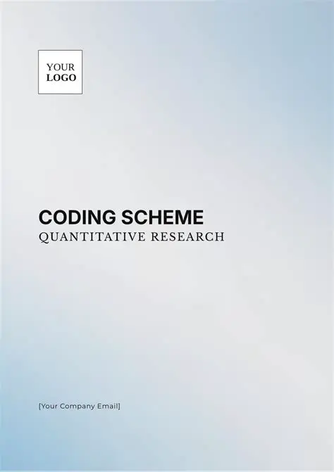 Customizable coding scheme
