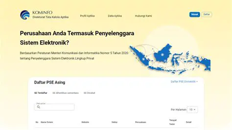 Daftar PSE Asing Kominfo: Panduan Lengkap Terbaru & Dampaknya di Indonesia