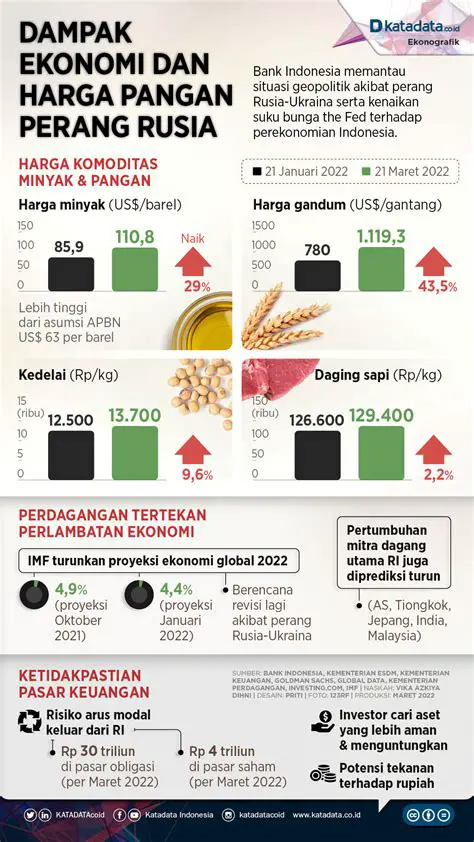 Dampak Konflik Rusia-Ukraina terhadap Ekonomi Indonesia: Analisis Mendalam