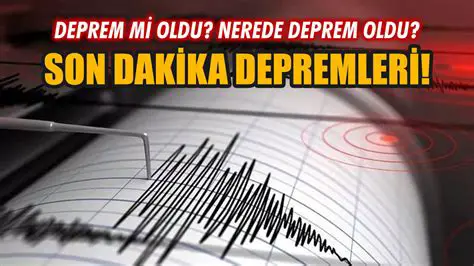 Deprem Son Dakika: En Güncel Haberler ve Bilgilendirme