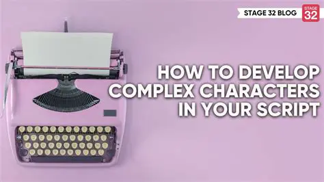 Develop complex characters