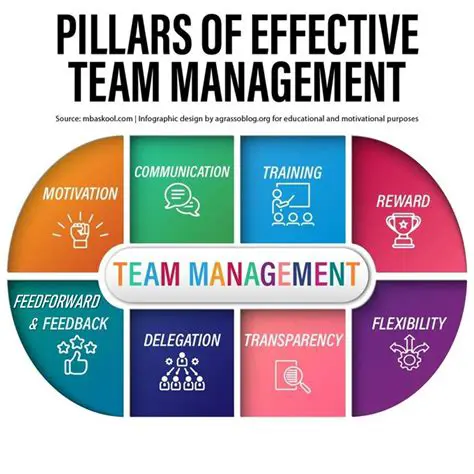Develop effective team management