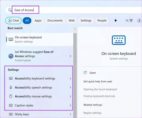 ease of access and technical support