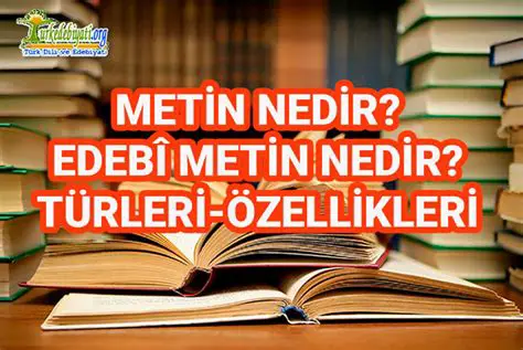Edebi eserlerin incelenmesi