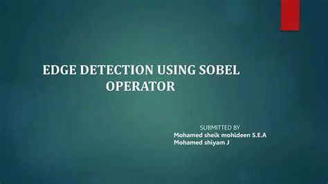 Edge Detection with Sobel Operator