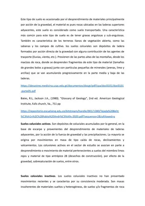 El Desprendimiento de Materiales