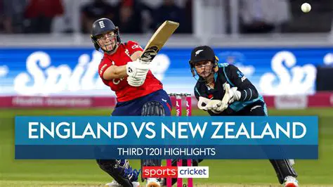 England vs New Zealand: A Riveting Cricket Rivalry Through the Ages