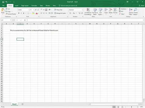 Excel Spreadsheet Interchange Format