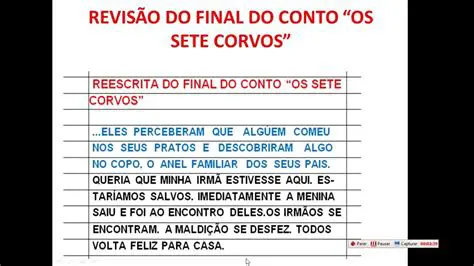 Exemplo de Trechos do Conto